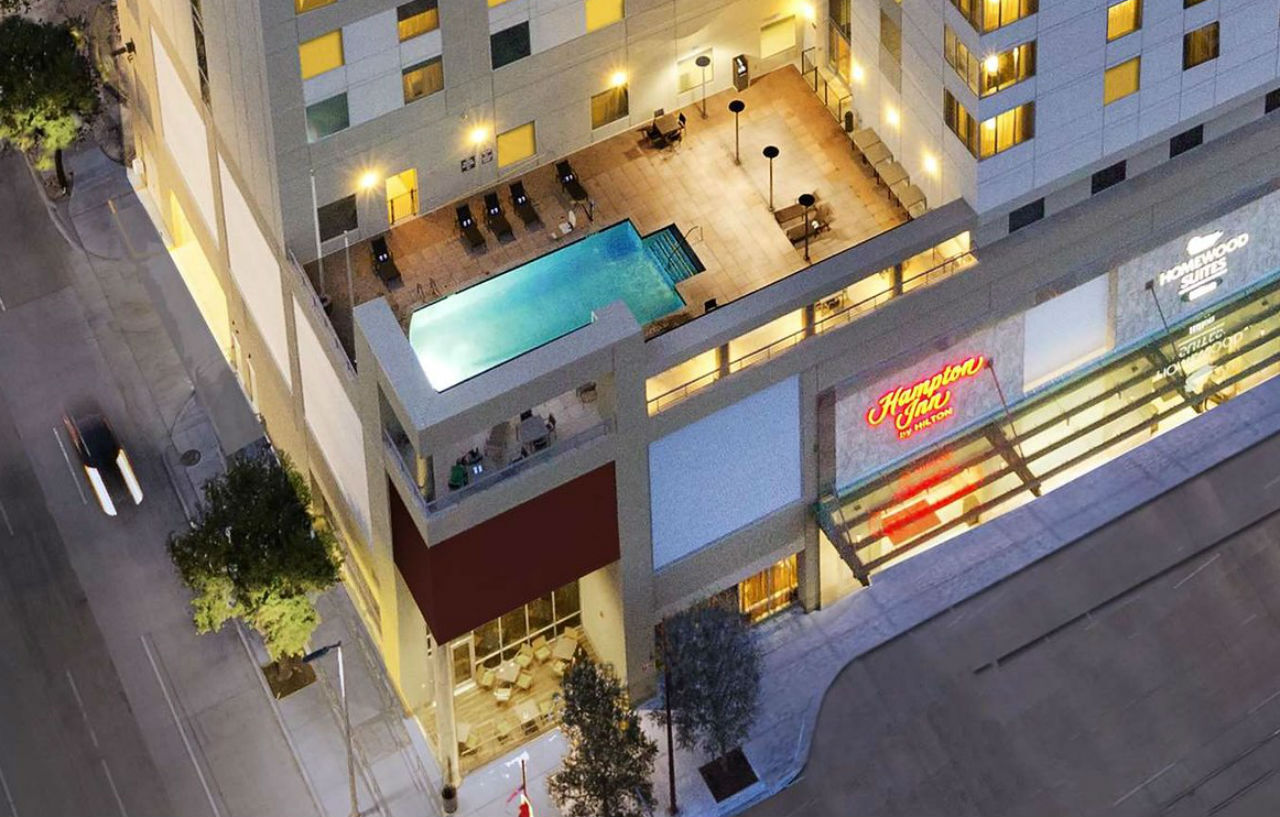 Hampton Inn Houston Downtown מראה חיצוני תמונה